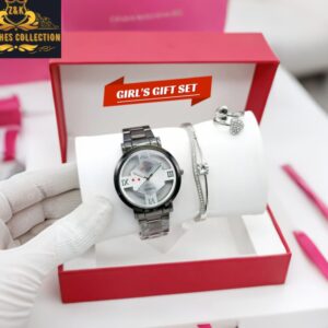 BuyBude Xcellent Choice Girls Jewelry Watch Set – Stylish Combo with Bracelet & Ring at Just 1150