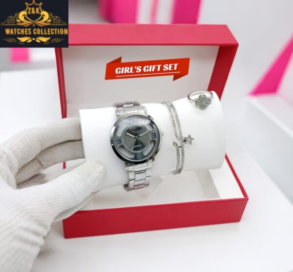 BuyBude Xcellent Choice Girls Jewelry Watch Set – Stylish Combo with Bracelet & Ring at Just 1150 - Image 5