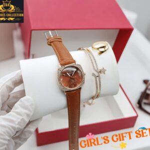 Eyki Girls' Diamond Watch & Jewelry Set – Elegant Sparkle for Her | BuyBuddy