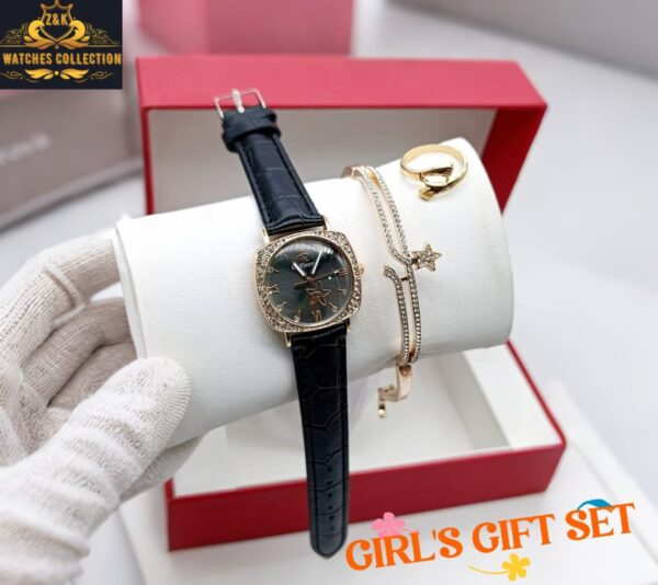 Eyki Diamond Jewelry Watch Set – Sparkling Style for Her | BuyBuddy - Image 9