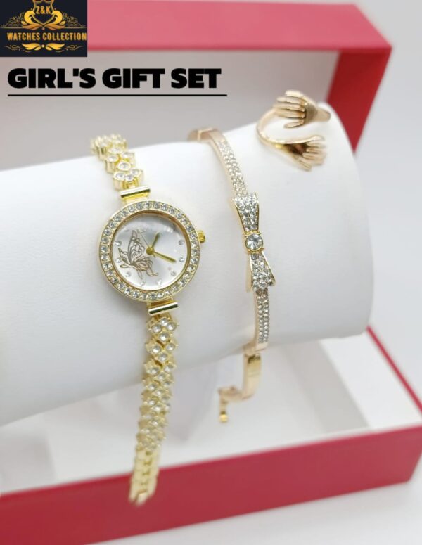 Eyki Diamond Jewelry Watch Set – Sparkling Style for Her | BuyBuddy 3