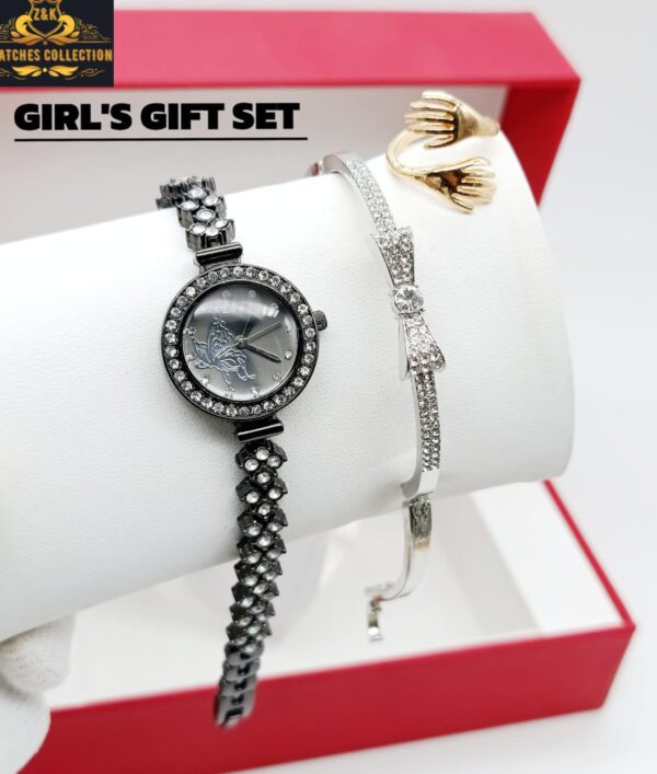 Eyki Diamond Jewelry Watch Set – Sparkling Style for Her | BuyBuddy - Image 8