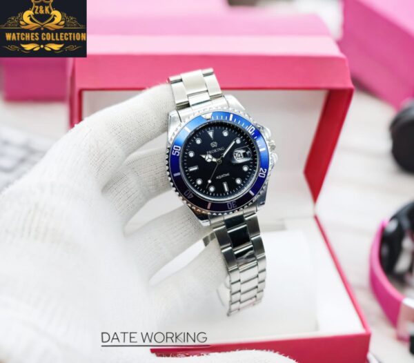 High-Quality ProKing Submariner Watch | Date Working, Moving Bezel & Steel Strap – Amazing Offer 3