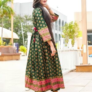 Cotton Lawn Fancy Maxi 2-Piece | Premium Fabric with Fine Print – Original Shoot by Pak Libas