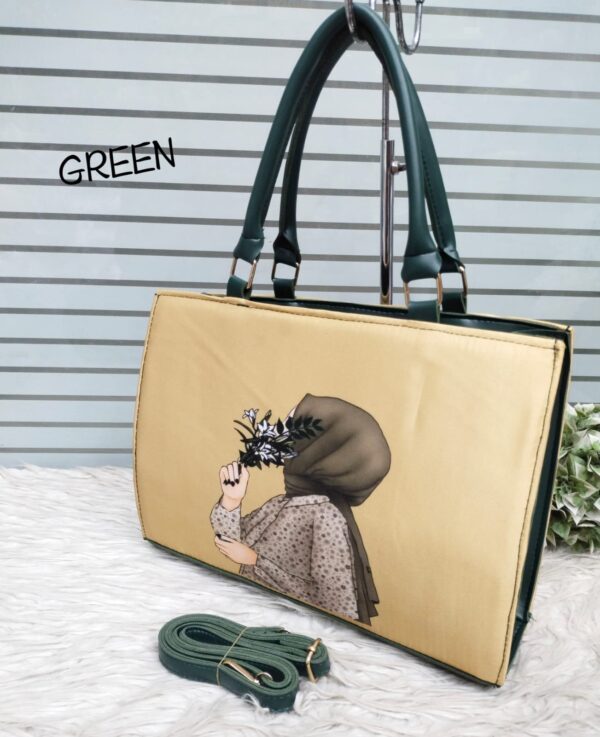 New Arrival Printed Handbags for Women | Stylish, Large Capacity, 6 Colors Available 3 - Image 3