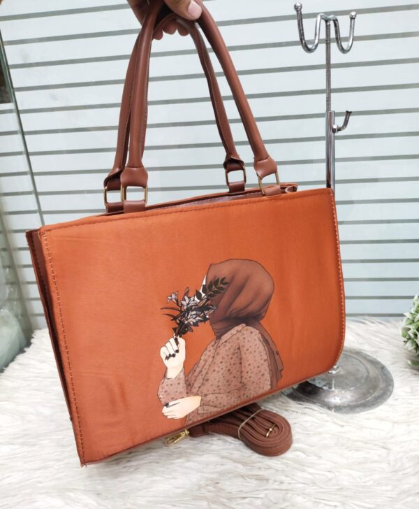 New Arrival Printed Handbags for Women | Stylish, Large Capacity, 6 Colors Available 5 - Image 2