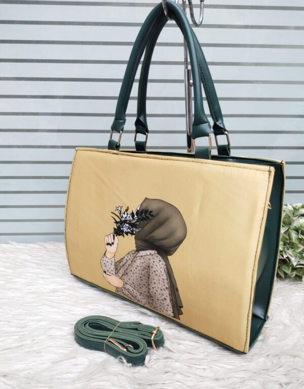 New Arrival Printed Handbags for Women | Stylish, Large Capacity, 6 Colors Available 3 - Image 5