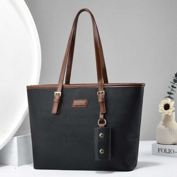 New Christian Dior Tote Bag for Girls | Stylish Design with Mini Pouch Keychain – 6 Colors - Image 10