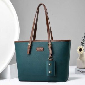 New Christian Dior Tote Bag for Girls | Stylish Design with Mini Pouch Keychain – 6 Colors