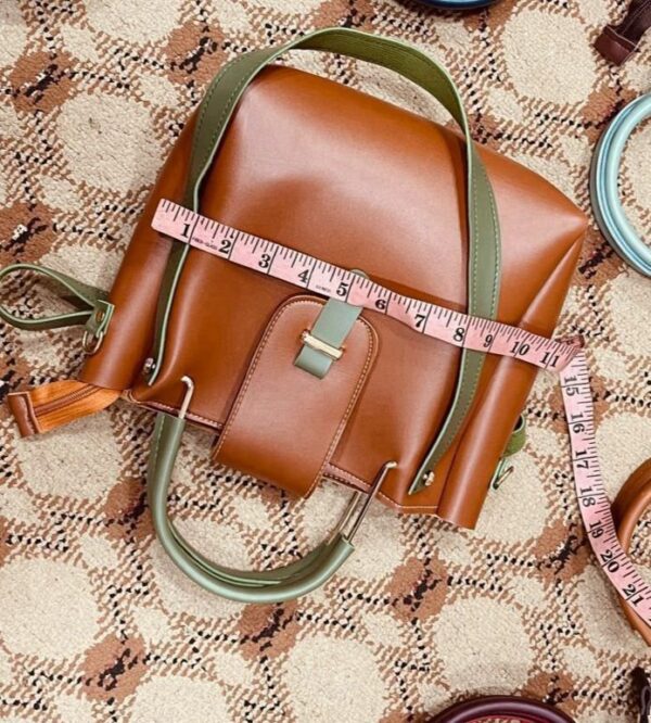 Trending 3-Piece Soft Leather Bag Set | Cloud Bag, Wallet & Keychain – New Colors Available - Image 5