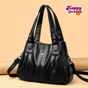 Kangroo High-Quality Shoulder Bag for Girls – Unique Handle, 2 Pockets & Zippers | Rs. 2350 Only 4