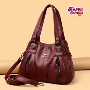 Kangroo High-Quality Shoulder Bag for Girls – Unique Handle, 2 Pockets & Zippers | Rs. 2350 Only 3