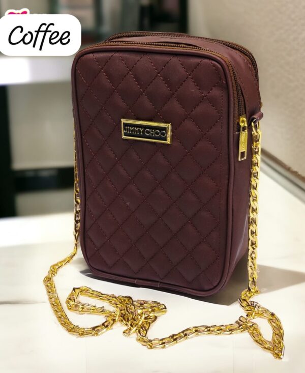 Jimmy Choo Crossbody Bag for Girls – Premium Quality with Attractive Lock & Long Chain | Just Rs. 1150! 9