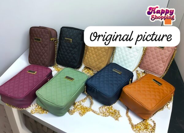 Jimmy Choo Crossbody Bag for Girls – Premium Quality with Attractive Lock & Long Chain | Just Rs. 1150! - Image 2