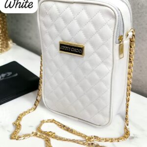 Jimmy Choo Crossbody Bag for Girls – Premium Quality with Attractive Lock & Long Chain | Just Rs. 1150!