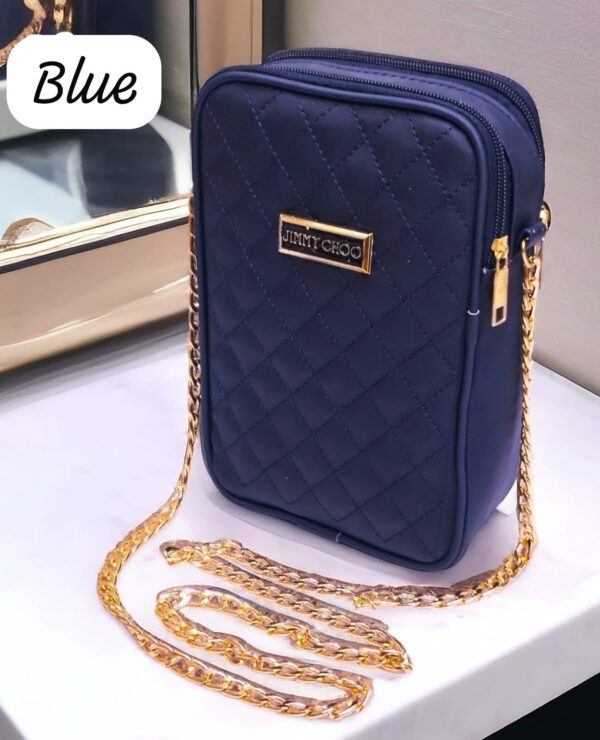 Jimmy Choo Crossbody Bag for Girls – Premium Quality with Attractive Lock & Long Chain | Just Rs. 1150! 3 - Image 2