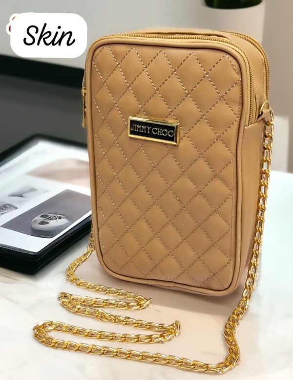 Jimmy Choo Crossbody Bag for Girls – Premium Quality with Attractive Lock & Long Chain | Just Rs. 1150! 7