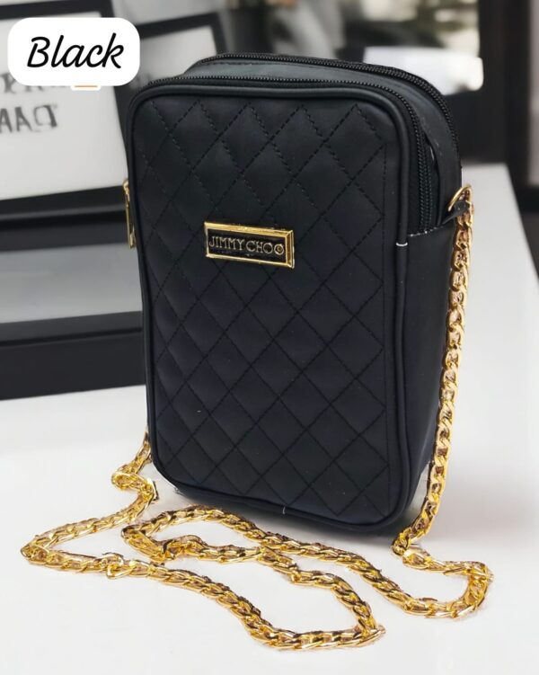 Jimmy Choo Crossbody Bag for Girls – Premium Quality with Attractive Lock & Long Chain | Just Rs. 1150! 6