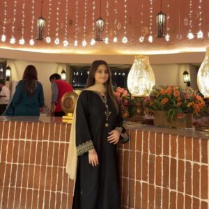 Black Iris Long Length – Premium Summer Linen Embroidered Suit | Sizes M & L | Rs. 2499 Only!