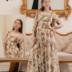 Lulusar Edition – Luxury Sharmooz Silk 3-Piece with Heavy Embroidered Gala & Digital Prints