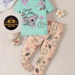 New Summer Arrival – Kids Printed Jersey Nightwear 3