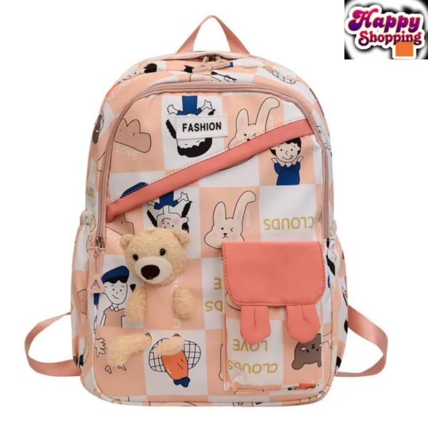 High-Quality Imported Canvas School Bags  | Stylish & Water Resistant - Image 2