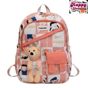 High-Quality Imported Canvas School Bags  | Stylish & Water Resistant