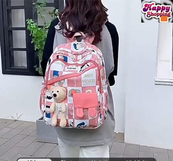 High-Quality Imported Canvas School Bags  | Stylish & Water Resistant - Image 11