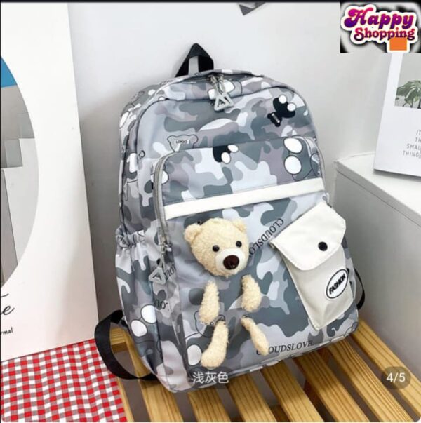 High-Quality Imported Canvas School Bags  | Stylish & Water Resistant - Image 4