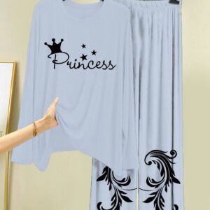 New Cotton Jersey Night Suits for Women – Stylish Blue Prints 16