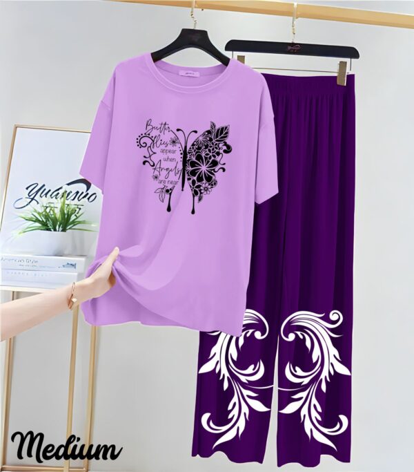Cotton Jersey Lounge Wear Set for Girls & Women | New Prints Just Arrived - Image 2