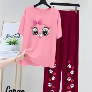 Cotton Jersey Lounge Wear Set for Girls & Women | New Prints Just Arrived